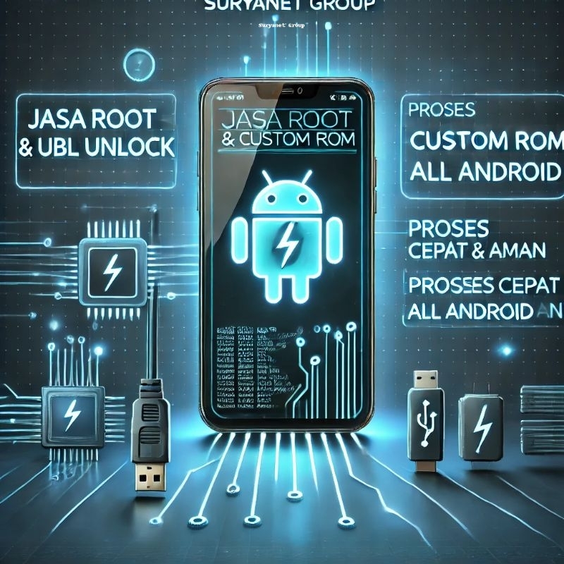 Jasa Root, UBL, & Custom ROM HP Via Remote