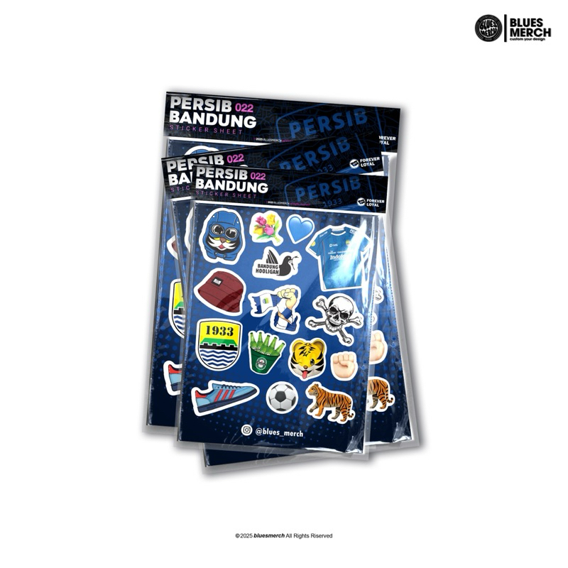 

Sticker Sheet Persib Bandung voll I | Sticker Sheet | Sticker Pack | Persib Bandung