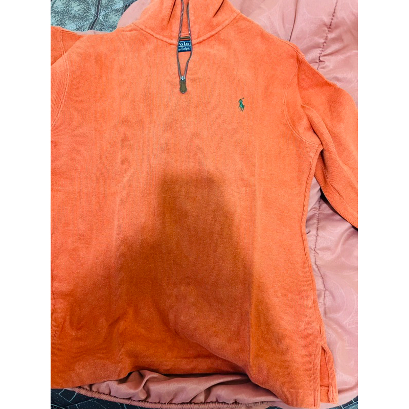 Halfzip ralph lauren orange