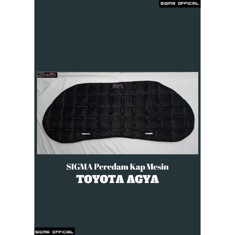 peredam kap mesin mobil agya