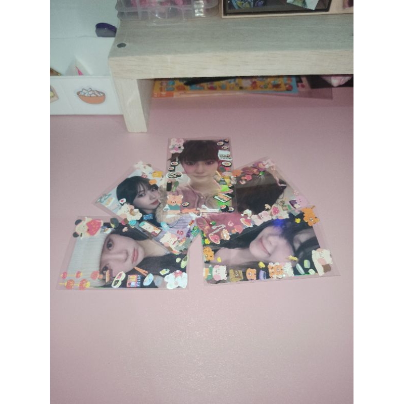 inner sleeve deco + photocard aespa