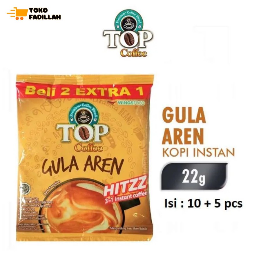 

1 Renteng - Top Coffee Kopi Gula Aren 22 gr (10+5 Sachet)