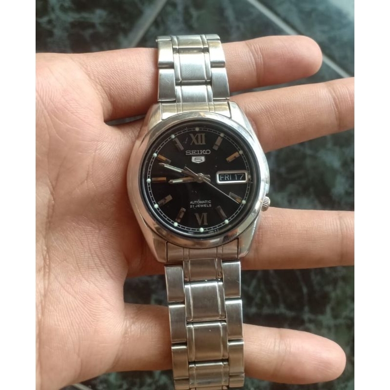 Jam SEIKO 5 SNKL55K1 21 jewels automatic