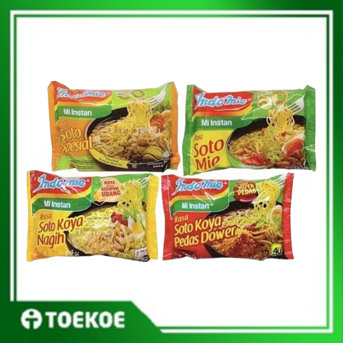 TOEKOE Indomie Soto Spesial/ Indomie Soto Mie/ Indomie Soto Koya Nagih/ Indomie Soto Koya Pedas Dowe