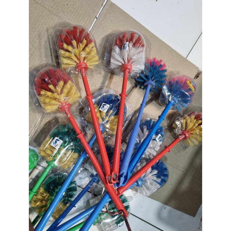 sikat wc bulat / sikat pembersih wc bentuk bulat