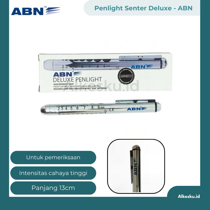 ALKESKU ❤️ ABN - Deluxe Senter Penlight / Pen Medis