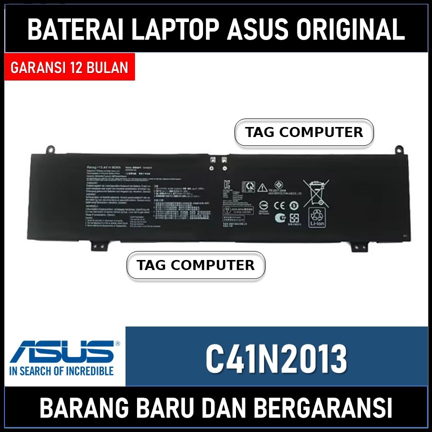 BATERAI ASUS ROG STRIX SCAR 15 G533 G533Q G533QS G533ZS G533QR 17 G733 G733QR G733QS G733QM G733ZX C