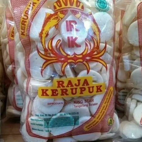 

Kerupuk Bangka Ikan Tenggiri Merk Raja kerupuk - Koin Kecil Ukuran Jumbo