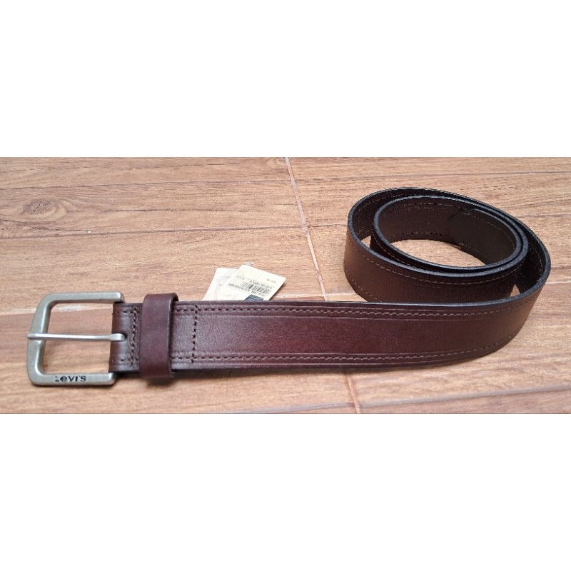 Ikat Pinggang Pria belt Kulit Asli Original Levis size 95