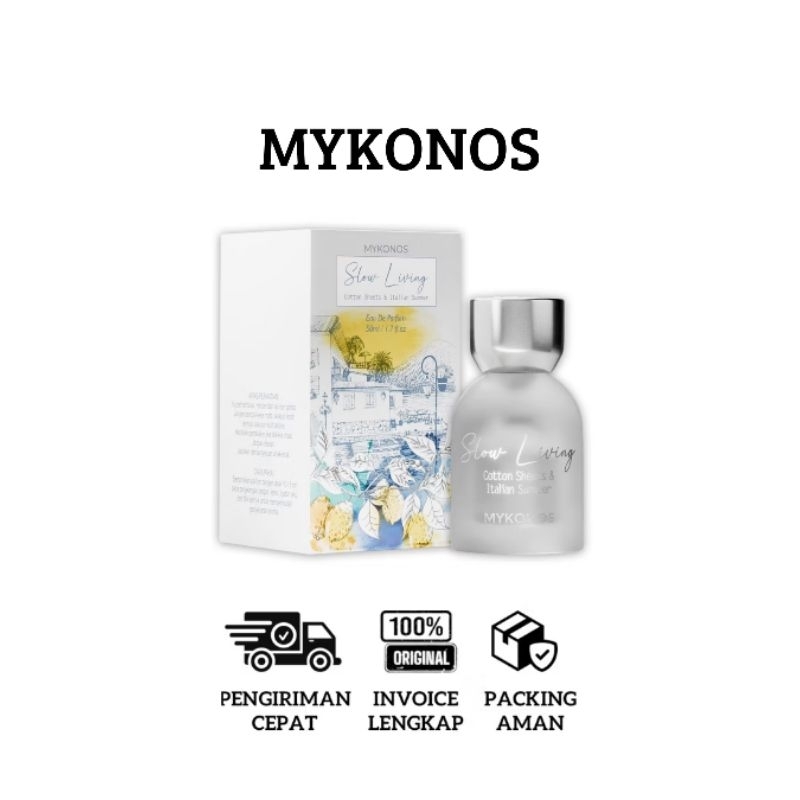 [READY] MYKONOS SLOW LIVING EDP 50ML