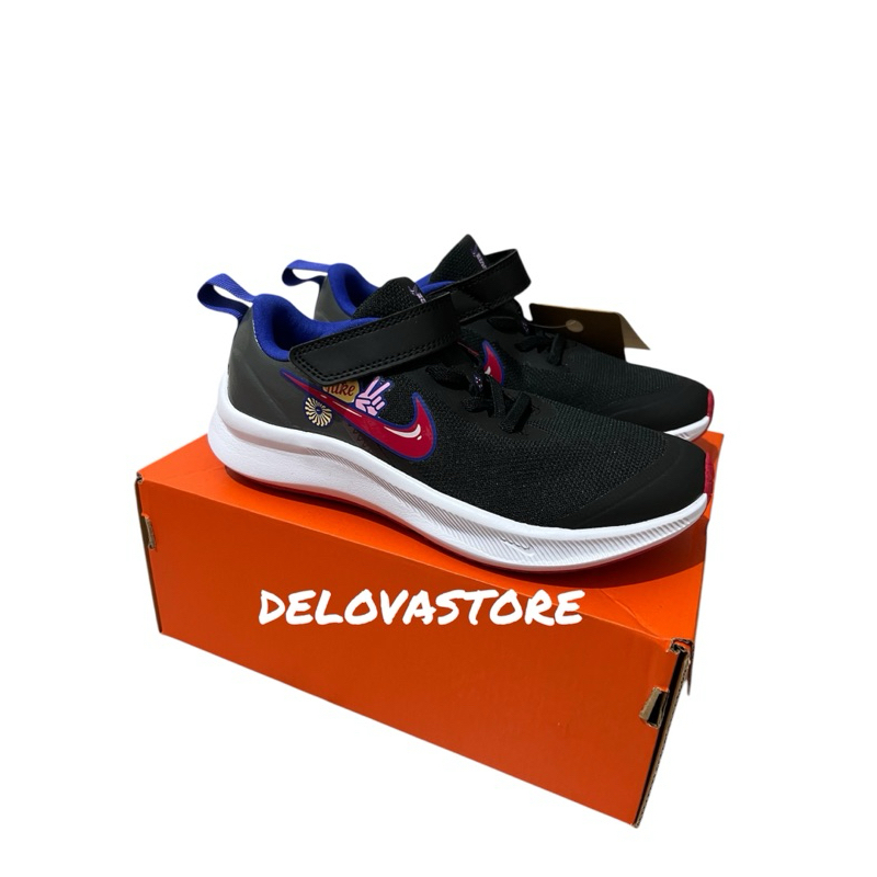 Sepatu Anak Star Runner 3 SE Hitam DJ4697-013