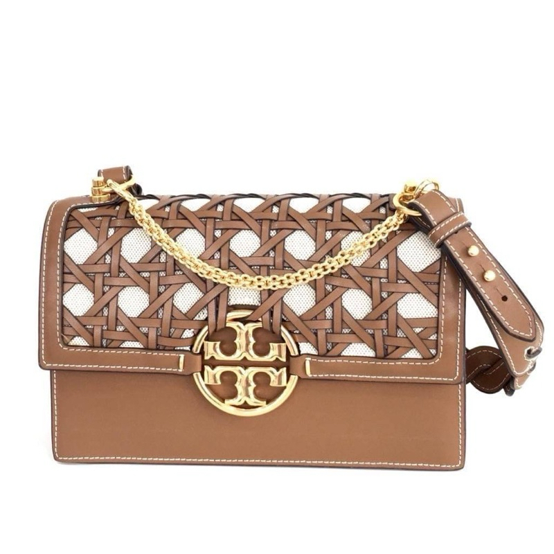 tb miller busket weave shoulder bag