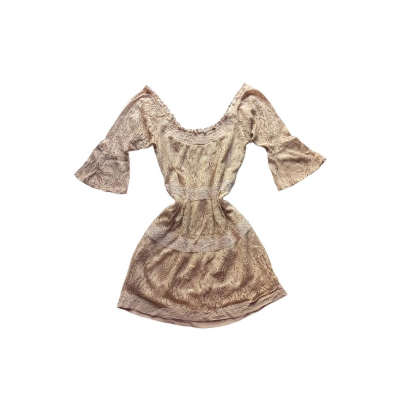 pendora dress brukat | lace dress | vintage mini dress | off shoulder dress | beach dress