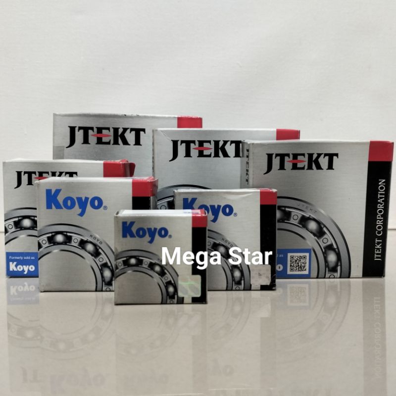 BEARING 6001 ZZNR / 6001 ZZ NR KOYO asli Japan