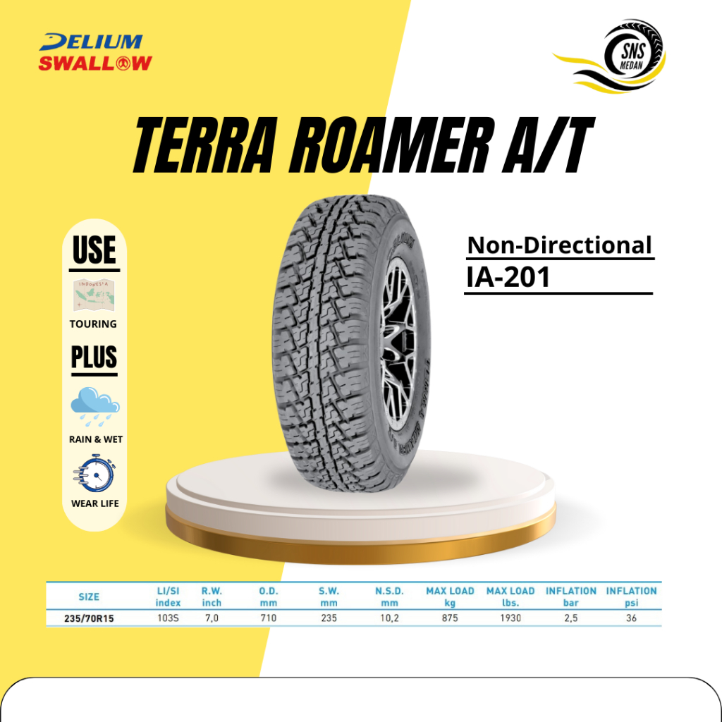 Ban Delium Terra roamer 235/70R15 IA-201