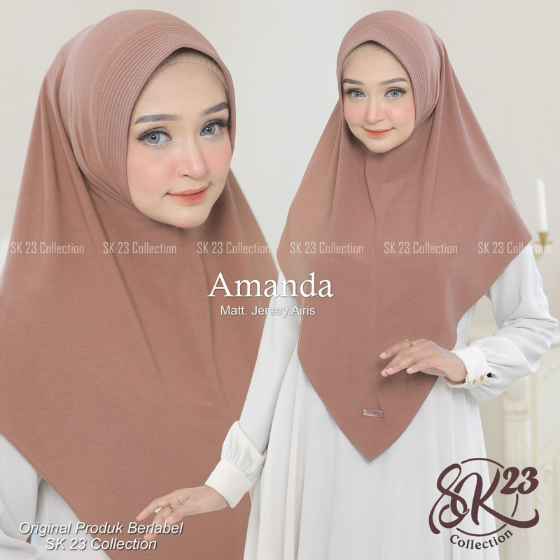 SK AMANDA // HIJAB BERGO AMANDA BY SK 23 COLLECTION