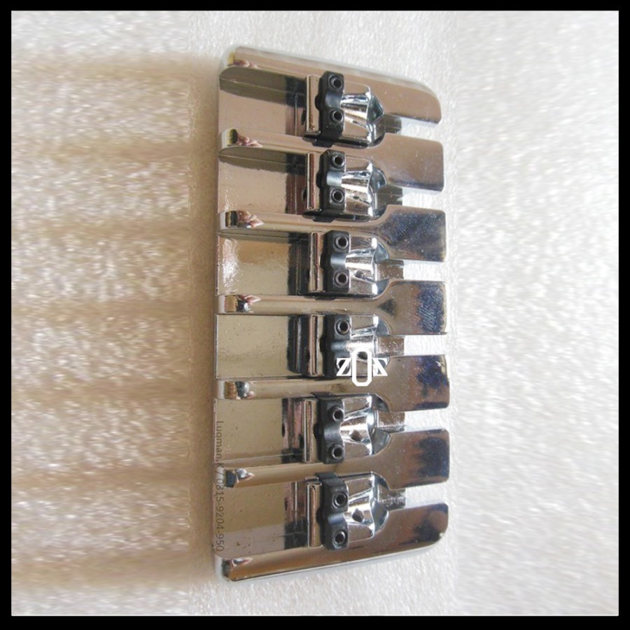 Bridge Bass 6 String Joint BB-003 Chrome