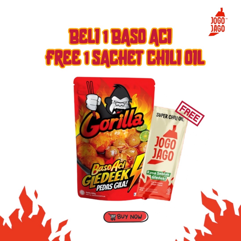 

Beli Baso Aci Gledeek Gratis 1 Super Chili Oil JOGOJAGO