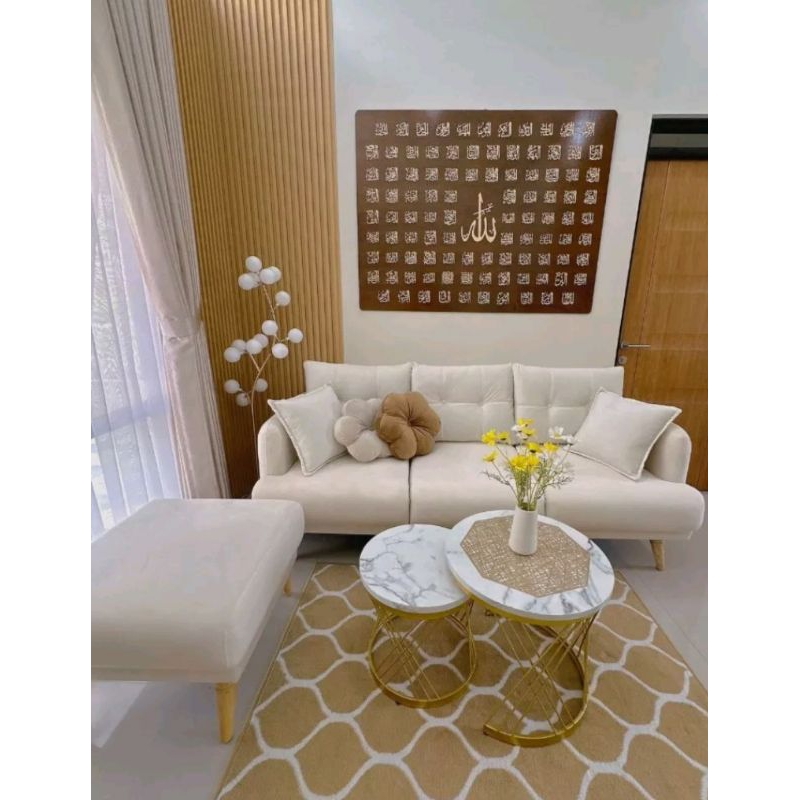 Sofa Retro Minimalis / Sofa Set Meja / Sofa Raisa