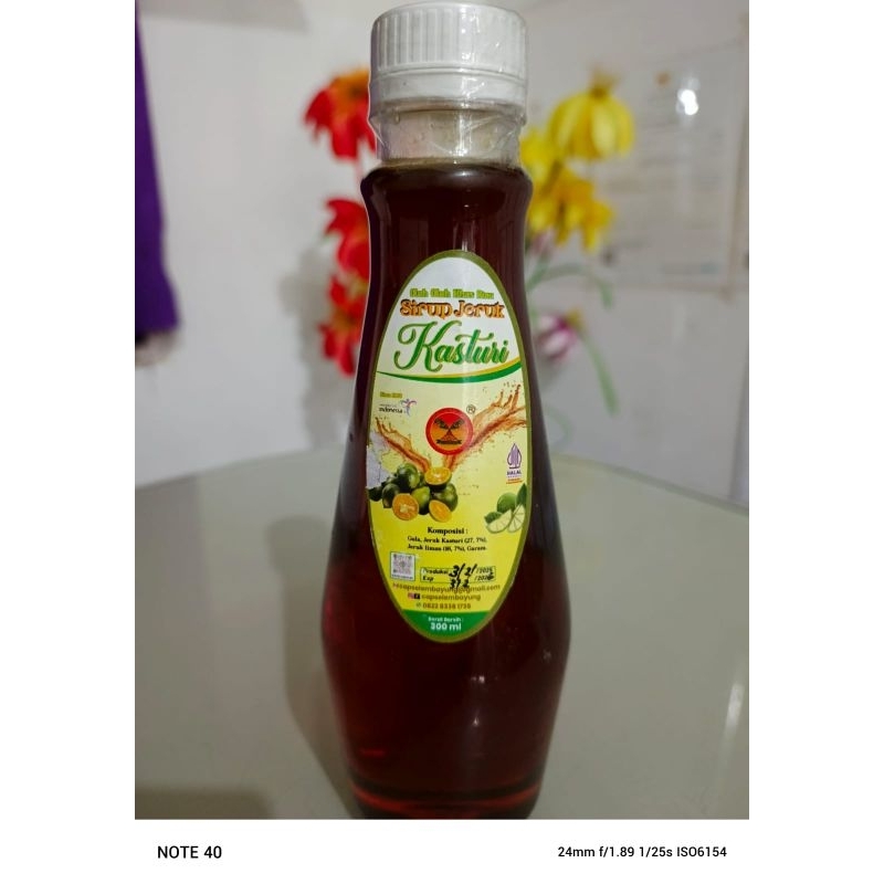 

Sirup Jeruk Kasturi 300 ml