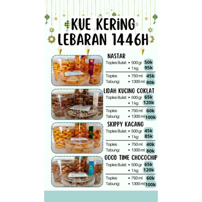 

Kue Kering 1.2 Kg