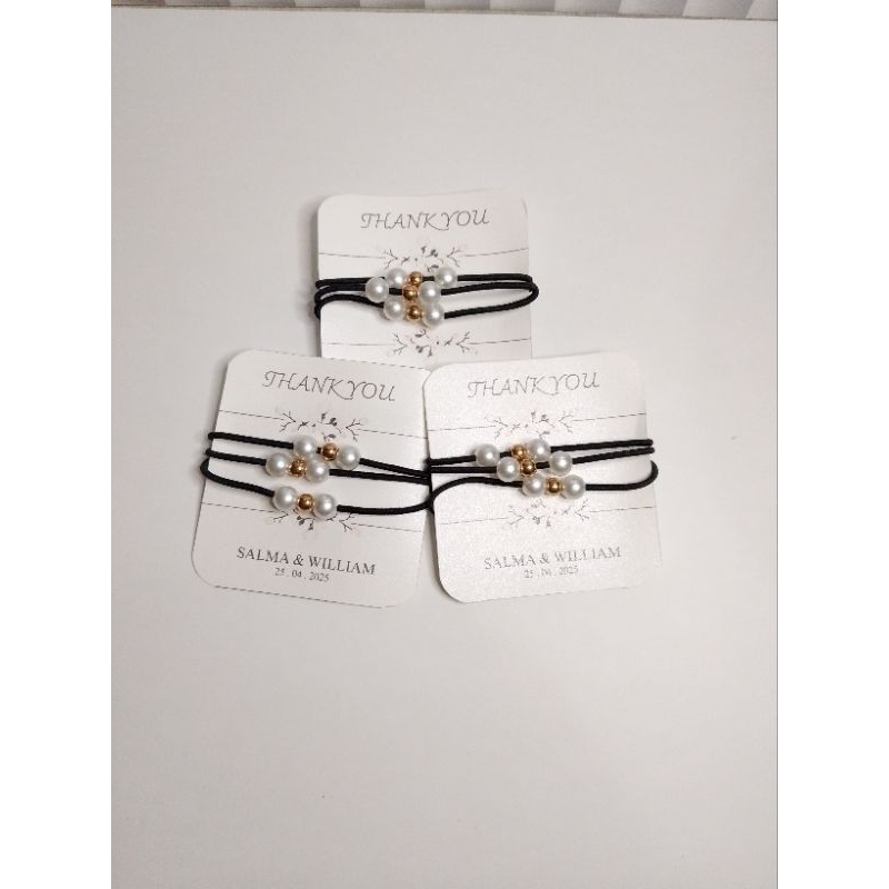 Souvenir Pernikahan Lucu Ikat Rambut Korea | Souvenir Unik Dan Estetik Murah