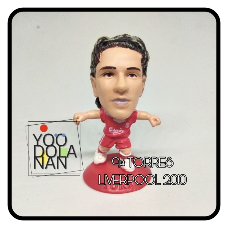 9# TORRES - LIVERPOOL 2010 CORINTHIAN MICROSTARS SOCCERSTARZ FIGURE PEMAIN BOLA
