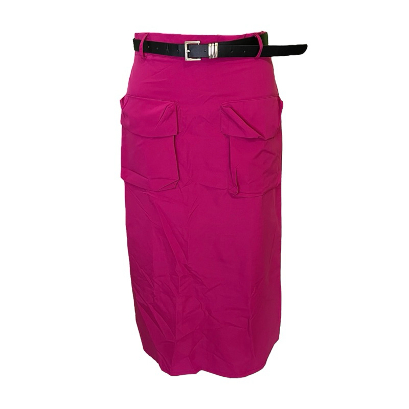 Rok Wanita Import Bangkok Katun Stretch Cargo
