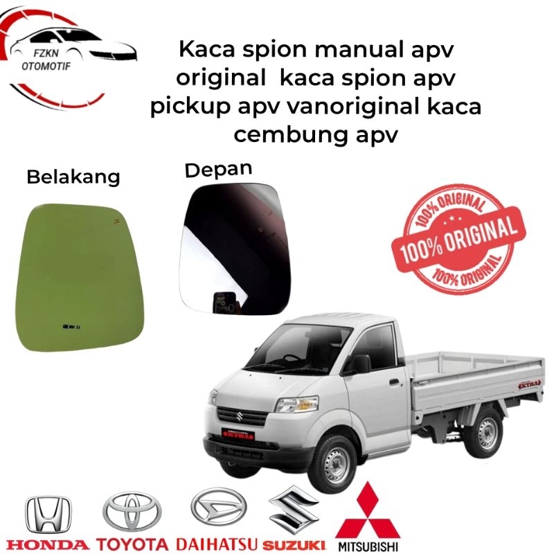 kaca spion manual apv original kaca spion apv pic up pickup apv vanoriginal kaca cembung apv