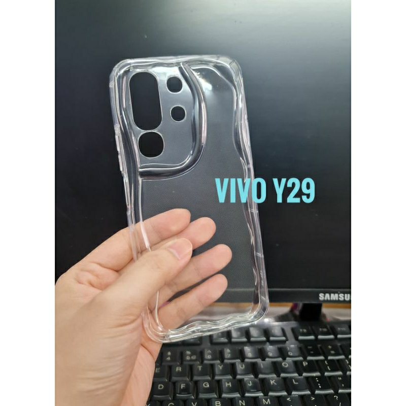 SOFTCASE MELTING BENING VIVO Y29 / CASING TRANSPARAN VIVO Y29