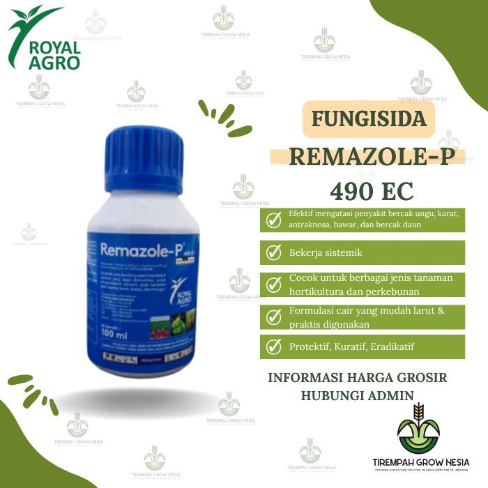 Remazole-P 490 EC 200 Ml Fungisida Bawang Remazole Murah Remazole Asli