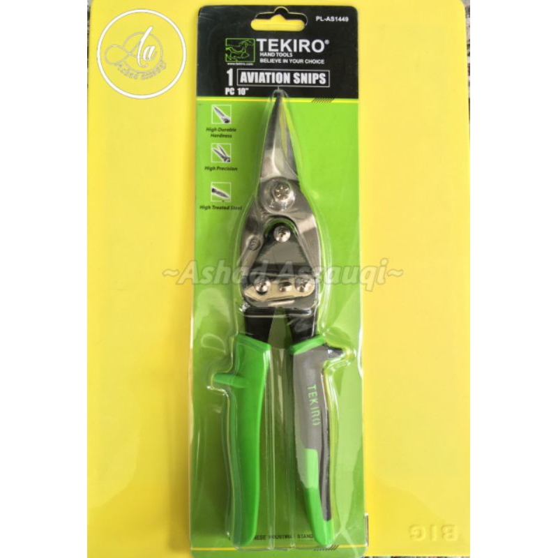 Gunting seng / baja ringan TEKIRO 10 inch Original