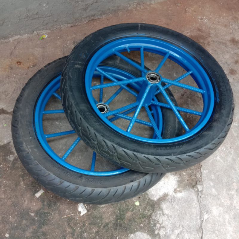 Roda gerobak ring 14