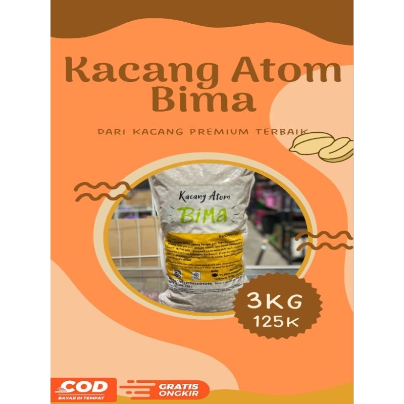 

[COD] Kacang Atom Bima
