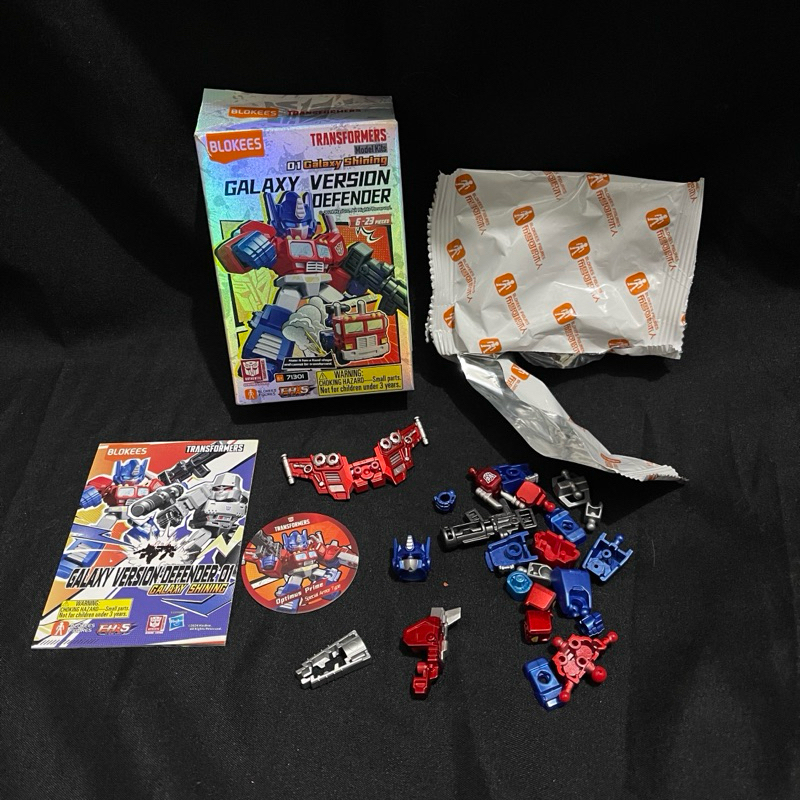 blokis optimus prime super secret galaxy version defender