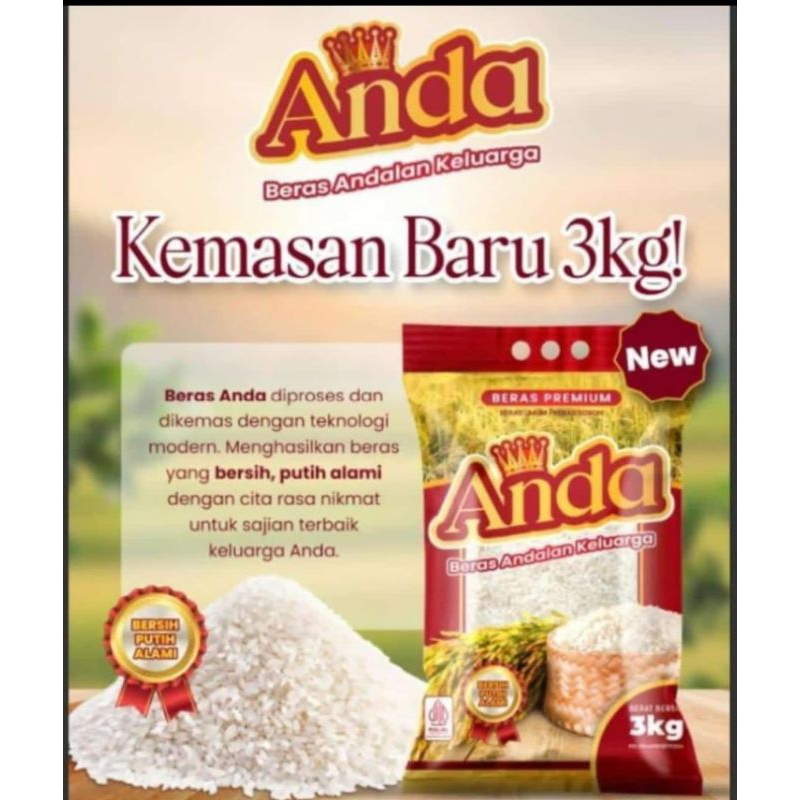 

Beras Premium 3kg