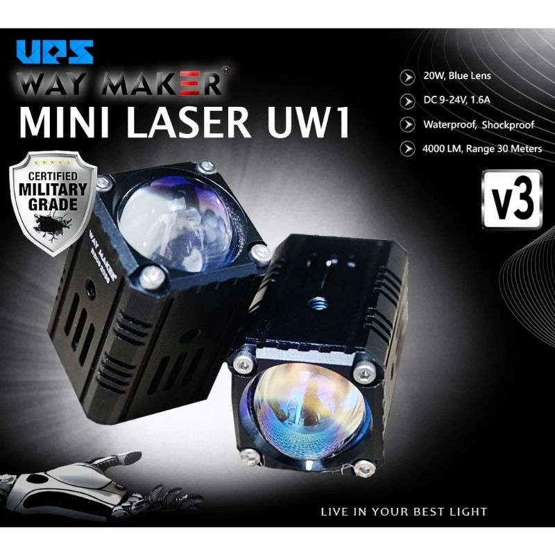 UPS WAYMAKER UW 1 MINI LASER MILITAY GRADE | ups way maker uw 1