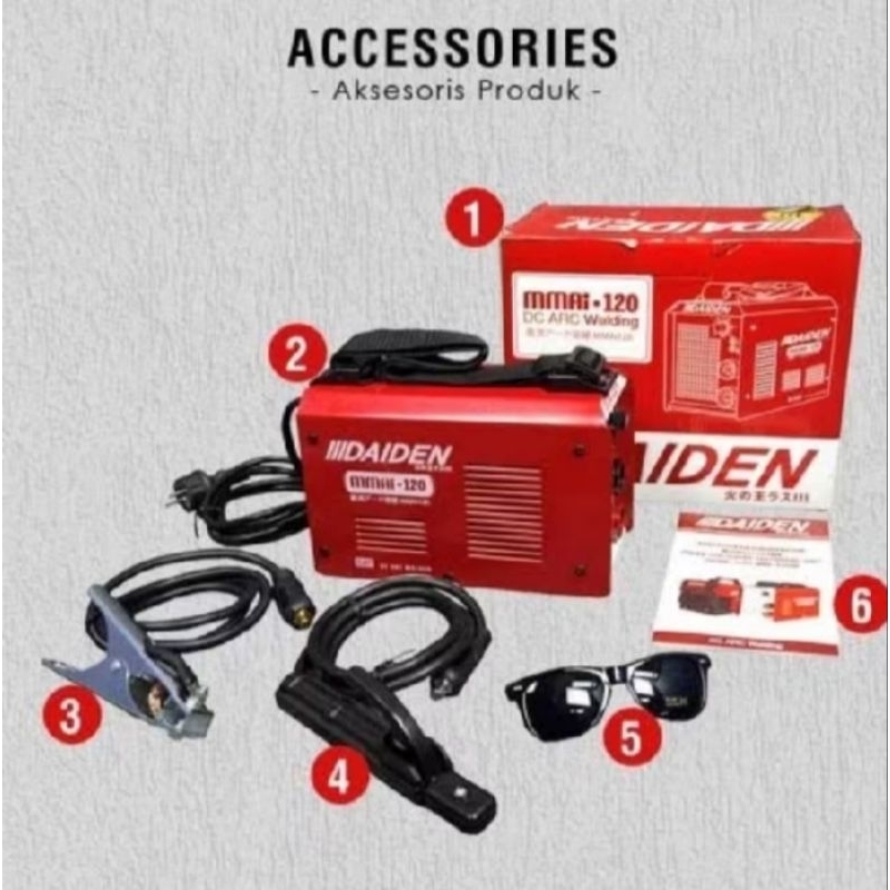 MMAI 120 MESIN LAS DAIDEN