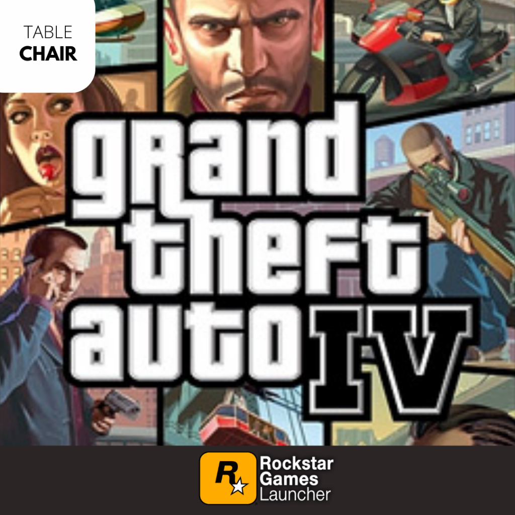 Grand Theft Auto IV - Rockstar Game Launcher PC Game Original