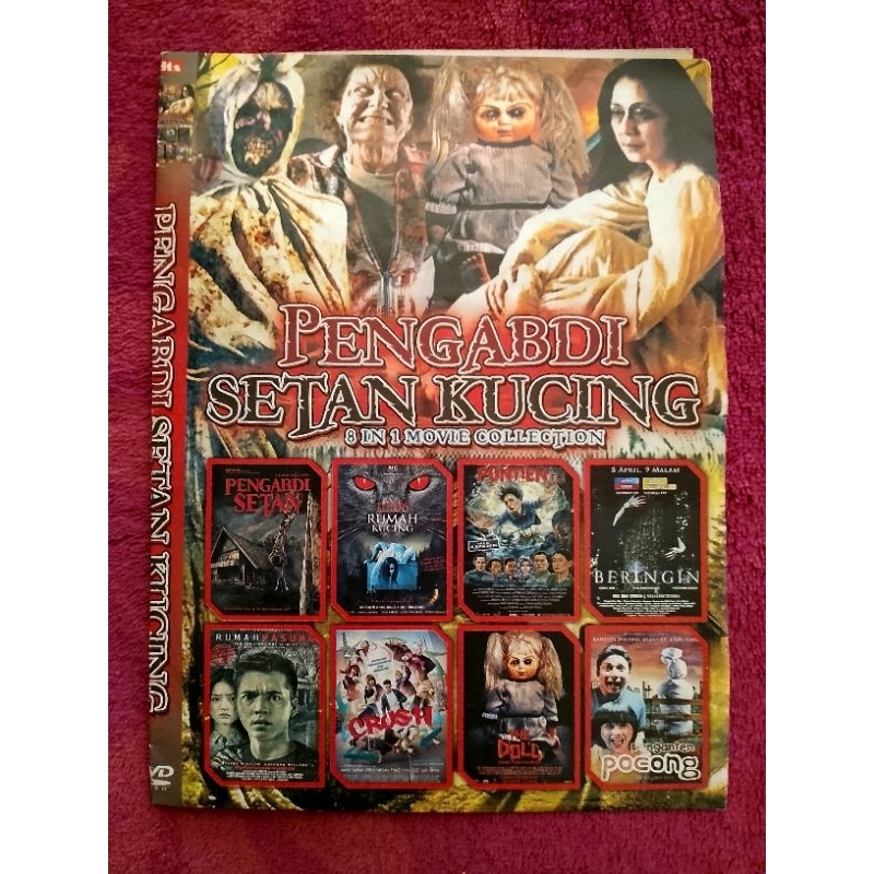 DVD FILM HOROR INDONESIA - PENGABDI SET4N KUCING