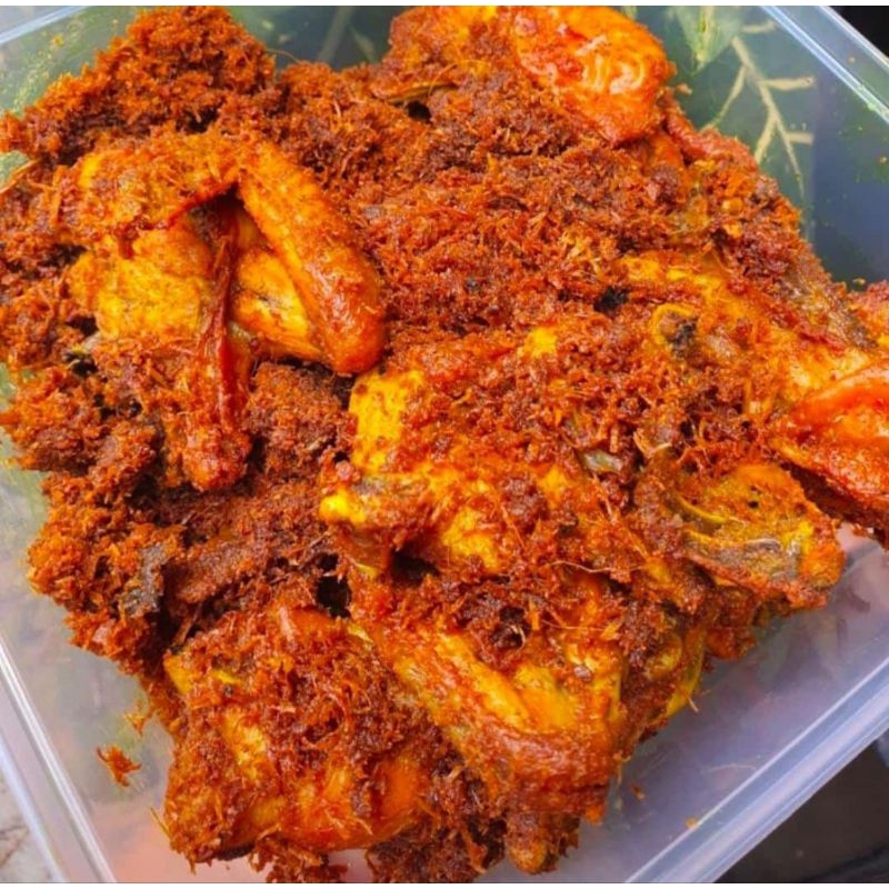 

ayam serundeng 1 kg ready selasa