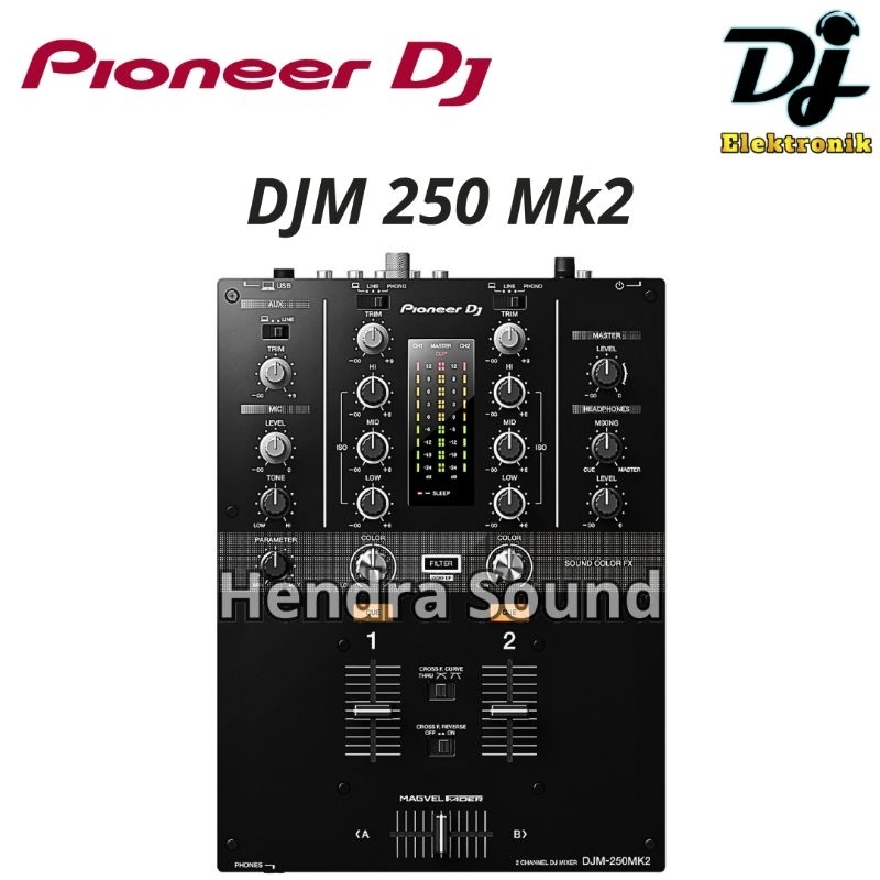PIONEER DJ ● DJM 250 Mk2 / DJM 250 Mk 2 - Alat DJ Pioner