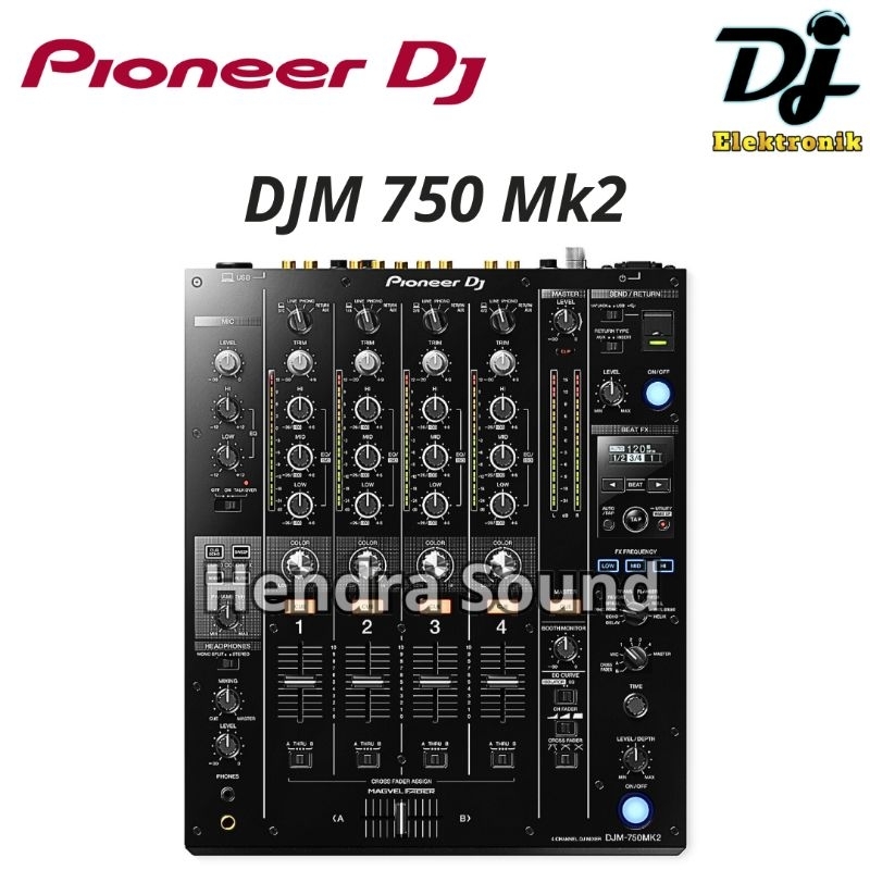 PIONEER DJ ● DJM 750 Mk2 / DJM750 Mk 2 - Alat DJ Pioner