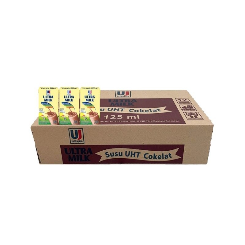 

Ultra Milk Susu UHT Coklat 40 × 125 ml - Karton