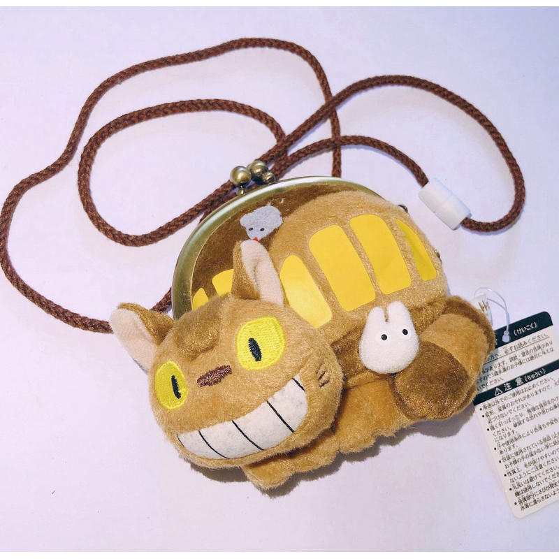 [OFFICIAL GHIBLI] TOTORO CAT BUS/NEKO BUS SLING POUCH [STUDIO GHIBLI]