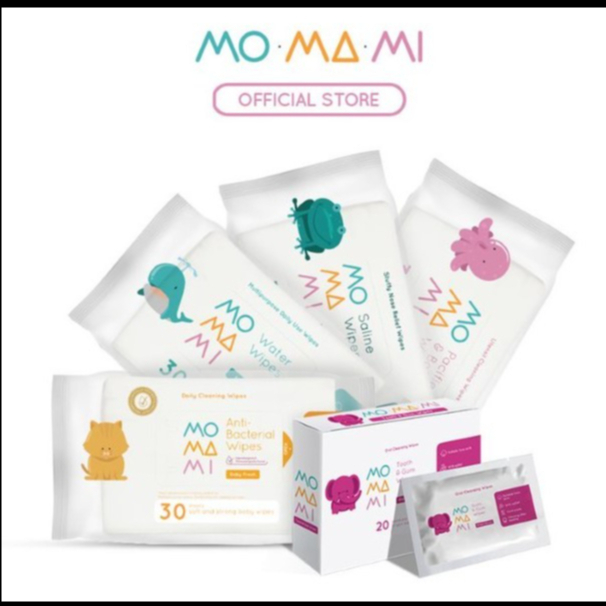 Momami Baby Wipes Tisu Basah Baby