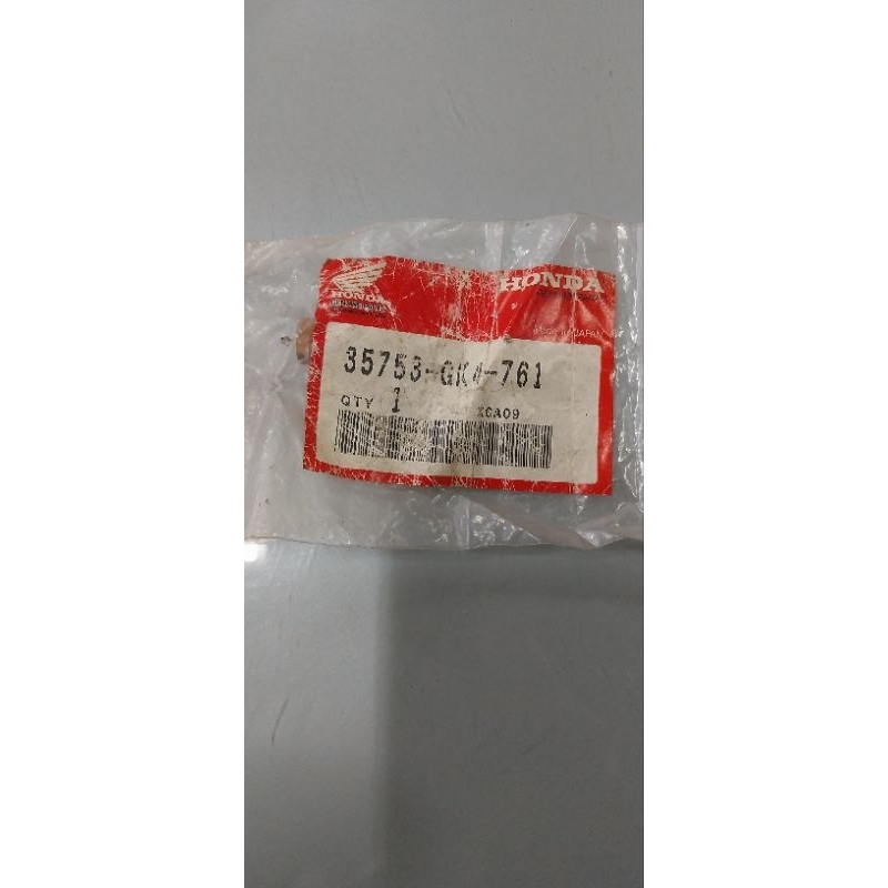 Plat kuningan switch netral untuk motor Astrea star Prima grand part number 35753GK4761