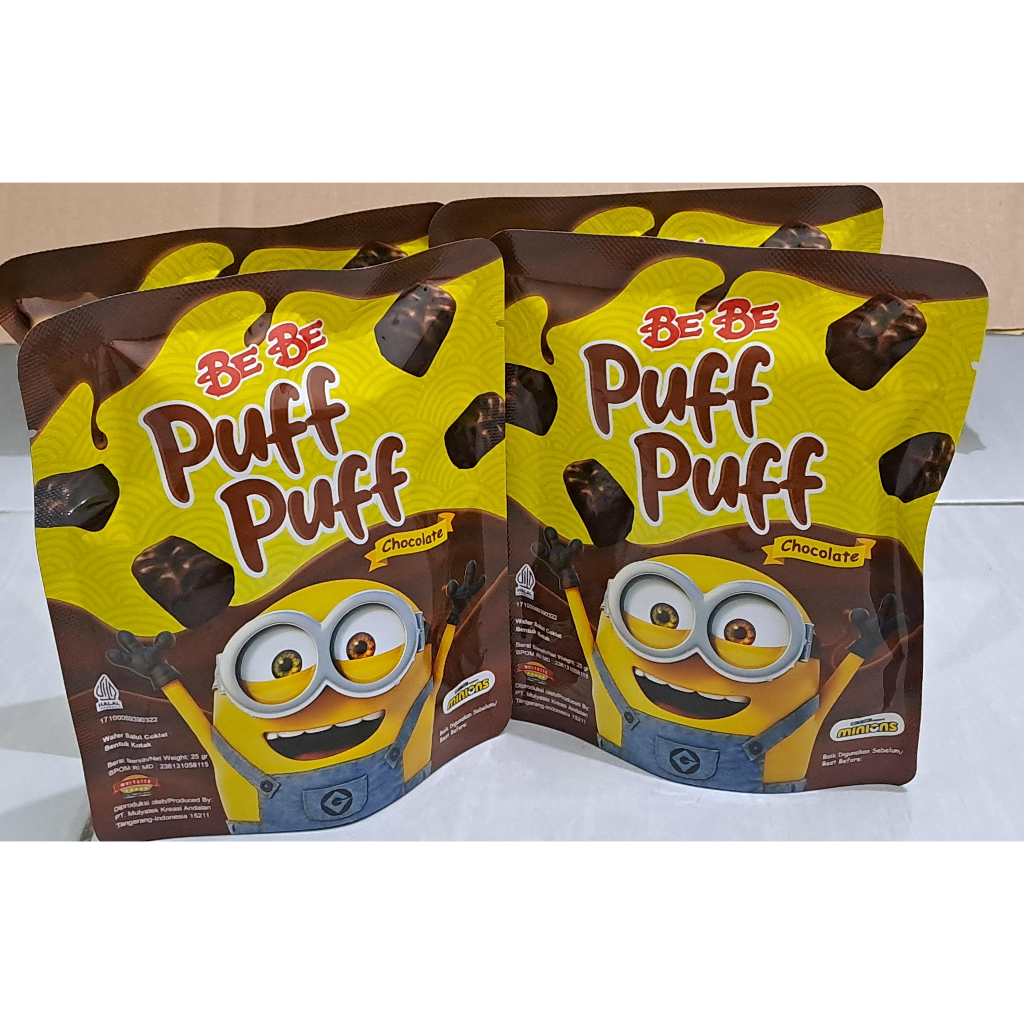 

BE-BE PUFF-PUFF WAFER SALUT COKELAT 25 GRAM