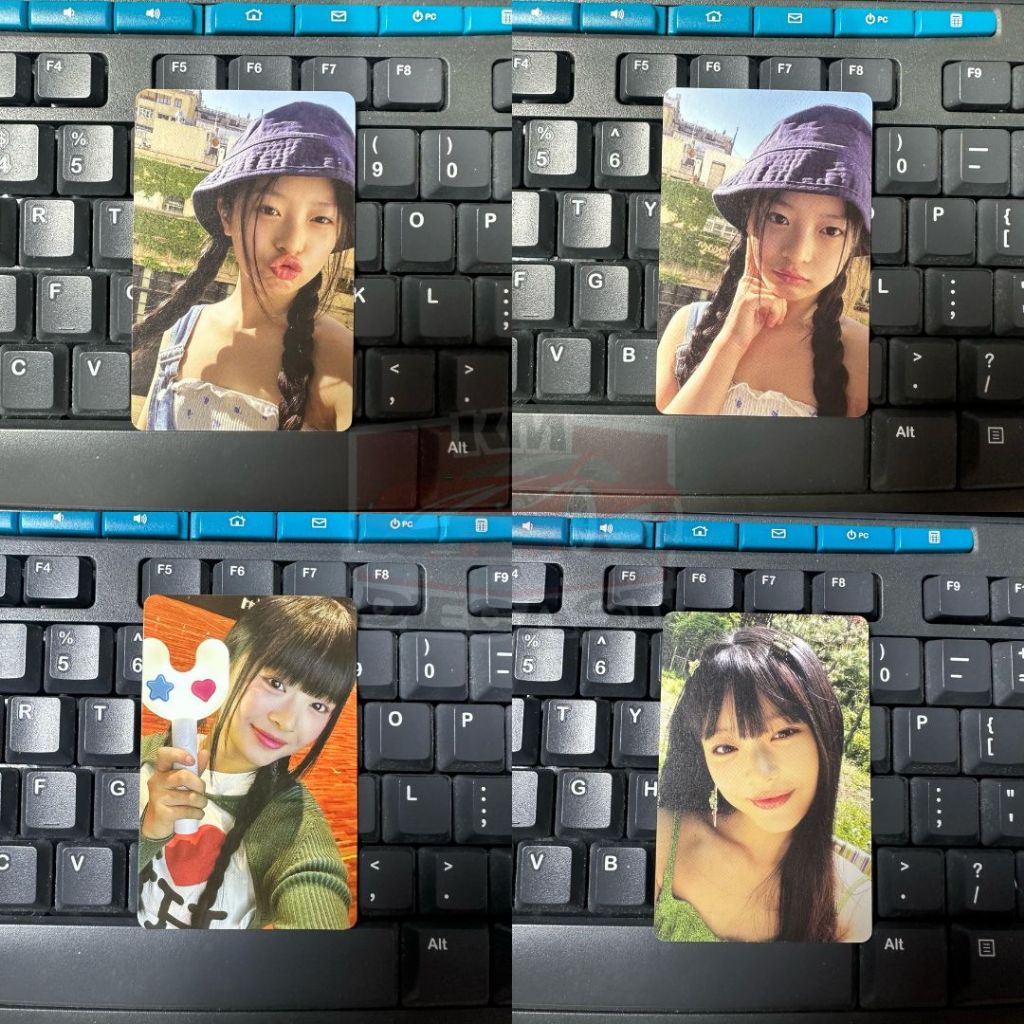 [OFFICIAL] Hanni Photocard PC NJZ NewJeans Bucket Hat Lightstick Tinker Bell