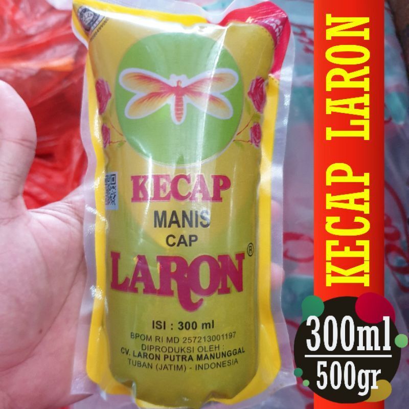 

kecap laron 300ml / 500 grm